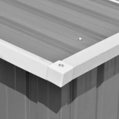 Topdeal Abri De Jardin 257 X 298 X 178 Cm Métal Gris 10 Topdeal Abri De Jardin 257 X 298 X 178 Cm Métal Gris -France Abri de jardin Soldes Boutique 52082158 4