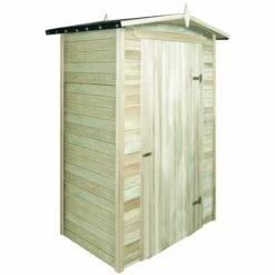 Topdeal Abri De Stockage De Jardin Bois De Pin Imprégné