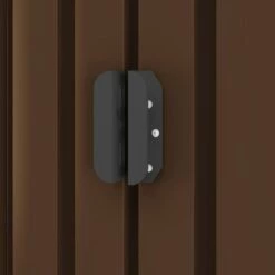 Topdeal Abri De Stockage Pour Jardin Marron 257x205x178 Cm Acier -France Abri de jardin Soldes Boutique 52091744 3