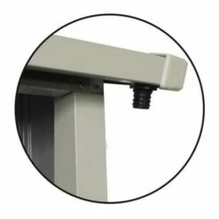 GARDIUN Abri De Jardin En Métal Nottingham Avec Range Bûches - 3,78 M² Ext. 129x293x229 Cm Acier Galvanisé Gris Anthracite -France Abri de jardin Soldes Boutique 53281929 4