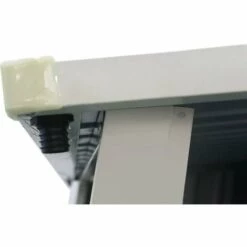 GARDIUN Abri De Jardin En Métal Nottingham Avec Range Bûches - 3,78 M² Ext. 129x293x229 Cm Acier Galvanisé Gris Anthracite -France Abri de jardin Soldes Boutique 53281929 5