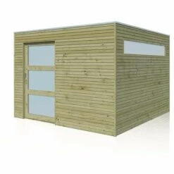 GartenTiger Cabane à Outils QBS (en Option Avec Toit) Vert Imprégné Sous Pression, 28 Mm Épaisseur De Paroi 300 X 210 Cm - Vert 10 GartenTiger Cabane à Outils QBS (en Option Avec Toit) Vert Imprégné Sous Pression, 28 Mm Épaisseur De Paroi 300 X 210 Cm - Vert -France Abri de jardin Soldes Boutique 53527102 4