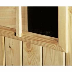 GartenTiger Cabane à Outils Luzern Naturel , 19 Mm Épaisseur De Paroi 225 X 226 Cm - Sans Traitement De Couleur -France Abri de jardin Soldes Boutique 53527162 3