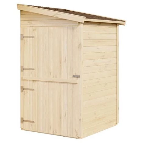 Annexe D'abri De Jardin Gartentiger Klon 19 Naturel , Mm Épaisseur Paroi 124 X 180 Cm - Sans Traitement De Couleur 4 Annexe D'abri De Jardin Gartentiger Klon 19 Naturel , Mm Épaisseur Paroi 124 X 180 Cm - Sans Traitement De Couleur – Image 2