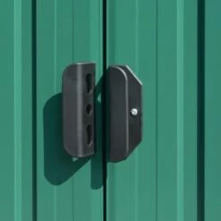 Hommoo Abri De Jardin Vert 257x990x181 Cm Acier Galvanise -France Abri de jardin Soldes Boutique 54149305 4