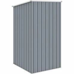Hommoo Abri De Jardin Gris 87x98x159 Cm Acier Galvanise -France Abri de jardin Soldes Boutique 54152513 5