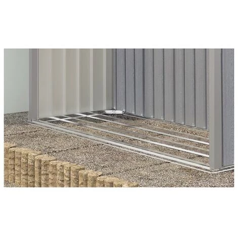 CHALET & JARDIN ABRI DE JARDIN + Bûcher EN MÉTAL ASPECT BOIS VIEILLI 5 CHALET & JARDIN ABRI DE JARDIN + Bûcher EN MÉTAL ASPECT BOIS VIEILLI – Image 3