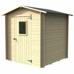 ALCE Abri De Jardin En Bois Rangement Pour Outils 198x198cm Regis -France Abri de jardin Soldes Boutique 54641624 3