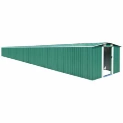 Topdeal Abri De Jardin Vert 257x990x181 Cm Acier Galvanisé FF47036_FR
