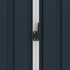 Topdeal Abri De Jardin Anthracite 205x129x183 Cm Acier Galvanisé FF46299_FR 8 Topdeal Abri De Jardin Anthracite 205x129x183 Cm Acier Galvanisé FF46299_FR -France Abri de jardin Soldes Boutique 54643929 2