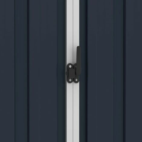 Topdeal Abri De Jardin Anthracite 205x129x183 Cm Acier Galvanisé FF46299_FR 4 Topdeal Abri De Jardin Anthracite 205x129x183 Cm Acier Galvanisé FF46299_FR – Image 2