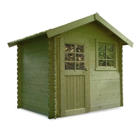 SOLID Abri Jardin Bois "Saran" - 5.9 M² - 2.98 X 1.98 X 2.39 M - 28 Mm 3 SOLID Abri Jardin Bois "Saran" - 5.9 M² - 2.98 X 1.98 X 2.39 M - 28 Mm