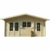 SOLID Abri Jardin Bois "Rostock" - 22.04 M² - 5.68 X 3.88 X 2.75 M - 40 Mm 1 SOLID Abri Jardin Bois "Rostock" - 22.04 M² - 5.68 X 3.88 X 2.75 M - 40 Mm -France Abri de jardin Soldes Boutique 54716945 1