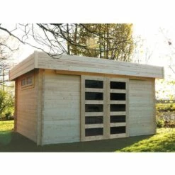 SOLID Abri Jardin Bois "Viborg" - 13.71 M² - 4.18 X 3.28 X 2.32 M - 40 Mm -France Abri de jardin Soldes Boutique 54717020 2