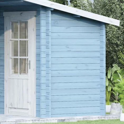 ALPHOLZ Abri De Jardin Nordkapp-40 A Naturel , 40 Mm Épaisseur Paroi 558 X 468 Cm - Sans Traitement De Couleur 6 ALPHOLZ Abri De Jardin Nordkapp-40 A Naturel , 40 Mm Épaisseur Paroi 558 X 468 Cm - Sans Traitement De Couleur – Image 4