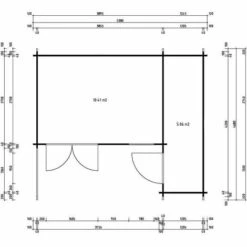 ALPHOLZ Abri De Jardin Nordkapp-40 A Naturel , 40 Mm Épaisseur Paroi 558 X 468 Cm - Sans Traitement De Couleur 11 ALPHOLZ Abri De Jardin Nordkapp-40 A Naturel , 40 Mm Épaisseur Paroi 558 X 468 Cm - Sans Traitement De Couleur -France Abri de jardin Soldes Boutique 54723418 5