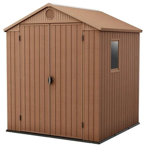 Abri De Jardin Keter En Résine DARWIN 6x6 Bois 3 Abri De Jardin Keter En Résine DARWIN 6x6 Bois