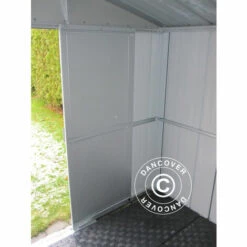 DANCOVER Abri De Jardin 2,42x2,98x1,93m, Argenté - Argenté 9 DANCOVER Abri De Jardin 2,42x2,98x1,93m, Argenté - Argenté -France Abri de jardin Soldes Boutique 54856563 3