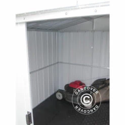 DANCOVER Abri De Jardin 2,42x2,98x1,93m, Argenté - Argenté 10 DANCOVER Abri De Jardin 2,42x2,98x1,93m, Argenté - Argenté -France Abri de jardin Soldes Boutique 54856563 4