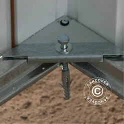 DANCOVER Abri De Jardin 2,02x2,17x1,89m, Vert/Argent - Vert / Argent 9 DANCOVER Abri De Jardin 2,02x2,17x1,89m, Vert/Argent - Vert / Argent -France Abri de jardin Soldes Boutique 54856571 3