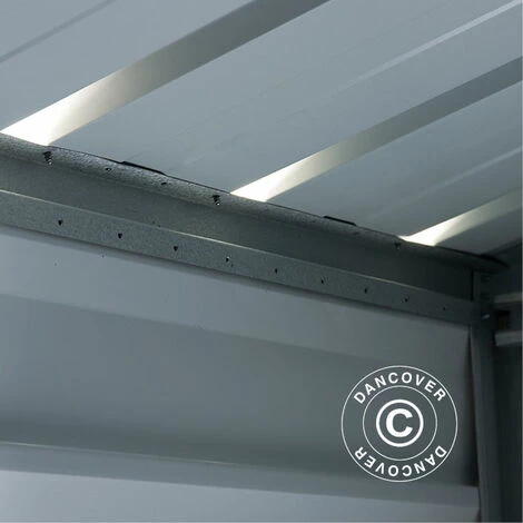 DANCOVER Abri De Jardin 2,02x2,17x1,89m, Vert/Argent - Vert / Argent 6 DANCOVER Abri De Jardin 2,02x2,17x1,89m, Vert/Argent - Vert / Argent – Image 4