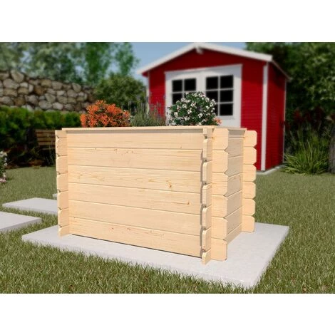 Jardinière Surélevée De Haute Qualité WEKA 669 D - Naturel 3 Jardinière Surélevée De Haute Qualité WEKA 669 D - Naturel