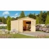 WEKA Abri Traditionnel Aurely, 8,2 M² - Naturel 1 WEKA Abri Traditionnel Aurely, 8,2 M² - Naturel -France Abri de jardin Soldes Boutique 54943422 1