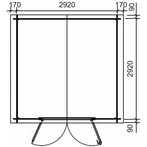 WEKA Abri Traditionnel Aurely, 8,2 M² - Naturel 5 WEKA Abri Traditionnel Aurely, 8,2 M² - Naturel – Image 3