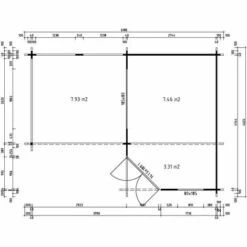 ALPHOLZ Poolhouse - Abri De Jardin Pentagonal Pepe Optima Naturel , 40 Mm Épaisseur Paroi 618 X 462 Cm - Sans Traitement De Couleur 7 ALPHOLZ Poolhouse - Abri De Jardin Pentagonal Pepe Optima Naturel , 40 Mm Épaisseur Paroi 618 X 462 Cm - Sans Traitement De Couleur -France Abri de jardin Soldes Boutique 55402910 3