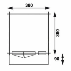 ALPHOLZ Abri De Jardin Mona-70 Naturel , 70 Mm Épaisseur Paroi 416 X 470 Cm - Sans Traitement De Couleur 7 ALPHOLZ Abri De Jardin Mona-70 Naturel , 70 Mm Épaisseur Paroi 416 X 470 Cm - Sans Traitement De Couleur -France Abri de jardin Soldes Boutique 55520450 3