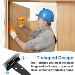 FONTAINEBLEAU Lot De 6 Charnières En T Pour Abri De Jardin,,Acier Forgé,Ne Rouille Pas, Noir, 15cm Robustes 9 FONTAINEBLEAU Lot De 6 Charnières En T Pour Abri De Jardin,,Acier Forgé,Ne Rouille Pas, Noir, 15cm Robustes -France Abri de jardin Soldes Boutique 55567557 3