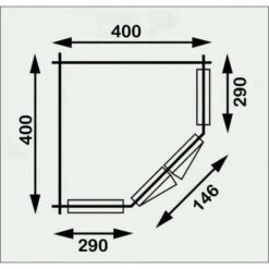 Tenekaubandus Abri De Jardin Pentagonal Victoria C 40 Naturel , Mm Épaisseur Paroi 425 X Cm - Sans Traitement De Couleur -France Abri de jardin Soldes Boutique 55846289 2