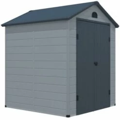 VENTE-UNIQUE.COM Abri De Jardin En Résine Gris 3,65 M² CESIO - Gris Anthracite, Gris 9 VENTE-UNIQUE.COM Abri De Jardin En Résine Gris 3,65 M² CESIO - Gris Anthracite, Gris -France Abri de jardin Soldes Boutique 55883596 4