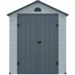 VENTE-UNIQUE.COM Abri De Jardin En Résine Gris 3,65 M² CESIO - Gris Anthracite, Gris 10 VENTE-UNIQUE.COM Abri De Jardin En Résine Gris 3,65 M² CESIO - Gris Anthracite, Gris -France Abri de jardin Soldes Boutique 55883596 5