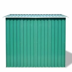 VidaXL Abri De Stockage Pour Jardin Métal Vert 257 X 205 X 178 Cm - Vert -France Abri de jardin Soldes Boutique 5602778 3