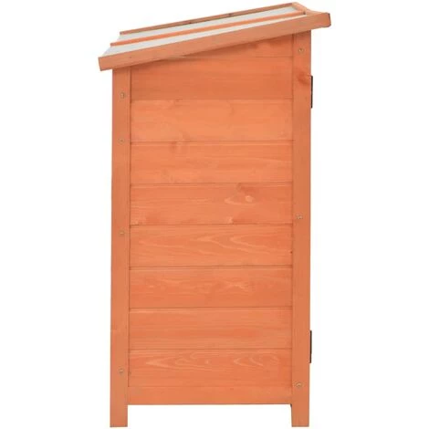 INLIFE Abri De Stockage De Jardin 120x50x91 Cm Bois 7 INLIFE Abri De Stockage De Jardin 120x50x91 Cm Bois – Image 5