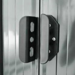 INLIFE Abri De Stockage Pour Jardin Métal Gris 204 X 132 X 186 Cm 11 INLIFE Abri De Stockage Pour Jardin Métal Gris 204 X 132 X 186 Cm -France Abri de jardin Soldes Boutique 56254679 5