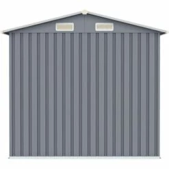 INLIFE Abri De Jardin Gris 205x129x183 Cm Acier Galvanisé -France Abri de jardin Soldes Boutique 56254739 5