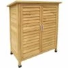 HELLOSHOP26 Cabane Abri De Jardin Doubles Portes 87 X 46 X 91 Cm Bois épicéa - Bois 2 HELLOSHOP26 Cabane Abri De Jardin Doubles Portes 87 X 46 X 91 Cm Bois épicéa - Bois -France Abri de jardin Soldes Boutique 56403745 1