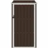 INLIFE Abri De Jardin Marrron 87x98x159 Cm Acier Galvanisé 2 INLIFE Abri De Jardin Marrron 87x98x159 Cm Acier Galvanisé -France Abri de jardin Soldes Boutique 56413549 1