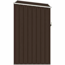 INLIFE Abri De Jardin Marrron 87x98x159 Cm Acier Galvanisé -France Abri de jardin Soldes Boutique 56413549 3