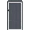 INLIFE Abri De Jardin Anthracite 87x98x159 Cm Acier Galvanisé