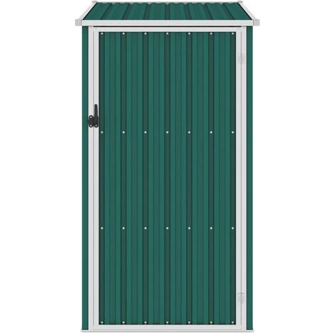 INLIFE Abri De Jardin Vert 87x98x159 Cm Acier Galvanisé 3 INLIFE Abri De Jardin Vert 87x98x159 Cm Acier Galvanisé