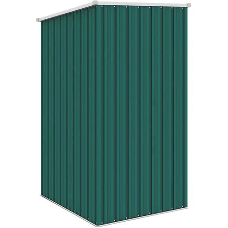 INLIFE Abri De Jardin Vert 87x98x159 Cm Acier Galvanisé 6 INLIFE Abri De Jardin Vert 87x98x159 Cm Acier Galvanisé – Image 4