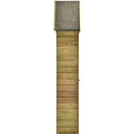 INLIFE Abri à Outils De Jardin Avec Porte 77x28x178cm Pinède Imprégnée 3 INLIFE Abri à Outils De Jardin Avec Porte 77x28x178cm Pinède Imprégnée