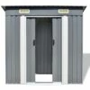 INLIFE Abri De Jardin Métal Gris 2 INLIFE Abri De Jardin Métal Gris -France Abri de jardin Soldes Boutique 56413674 1