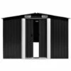 INLIFE Abri De Jardin 257x392x181 Cm Métal Anthracite 1 INLIFE Abri De Jardin 257x392x181 Cm Métal Anthracite -France Abri de jardin Soldes Boutique 56413716 1