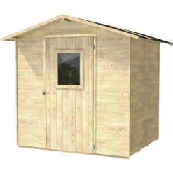 ALCE Abri De Jardin En Bois Pour Le Rangement Des Outils Vaniglia 200x207 -France Abri de jardin Soldes Boutique 56501713 3