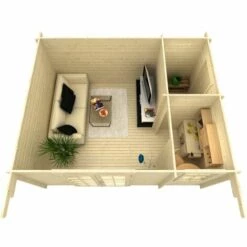 ALPHOLZ Abri De Jardin Jersey ISO Naturel , 44 Mm Épaisseur Paroi 512 X 468 Cm - Sans Traitement De Couleur 7 ALPHOLZ Abri De Jardin Jersey ISO Naturel , 44 Mm Épaisseur Paroi 512 X 468 Cm - Sans Traitement De Couleur -France Abri de jardin Soldes Boutique 57239461 3