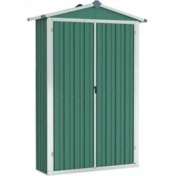 TRUE DEAL Abri De Jardin Vert 107,5x46x183 Cm Acier Galvanisé 8 TRUE DEAL Abri De Jardin Vert 107,5x46x183 Cm Acier Galvanisé -France Abri de jardin Soldes Boutique 57846905 2